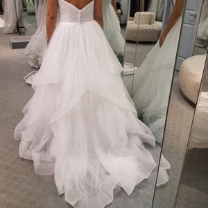 ALFRED ANGELO TULLE BALLGOWN WEDDING DRESS